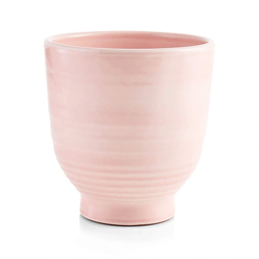 Crate & Barrel Elba Blush Planter